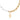 pixelated spinning diamond mixed metal mega necklace stack