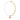 pixelated spinning heart mixed metal mega necklace stack