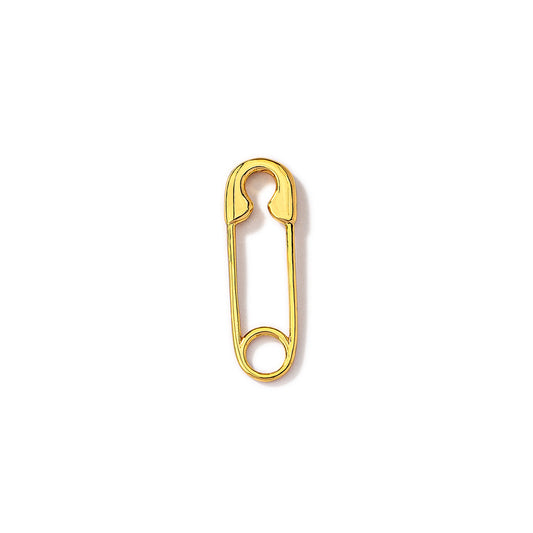 safety pin gold