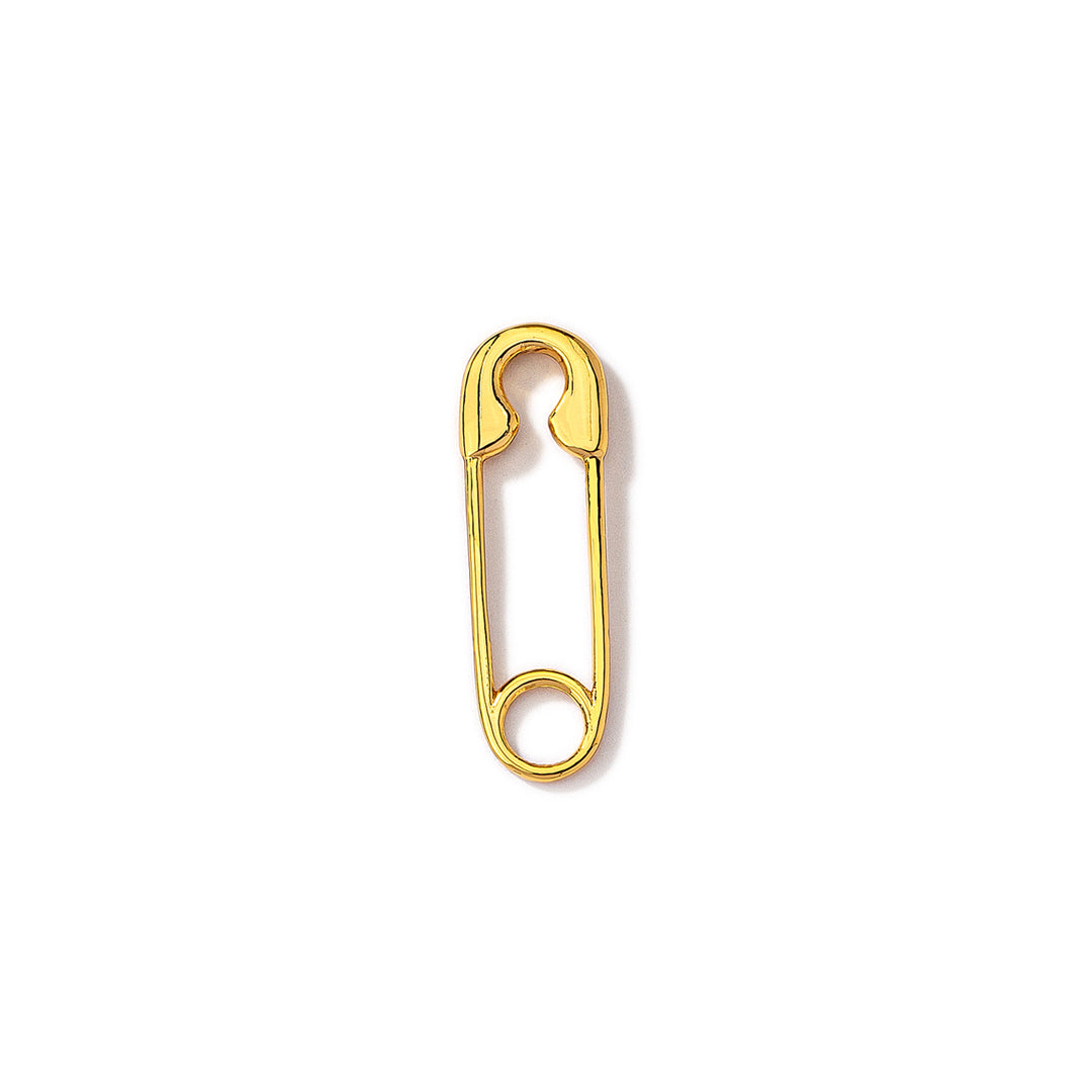 safety pin gold