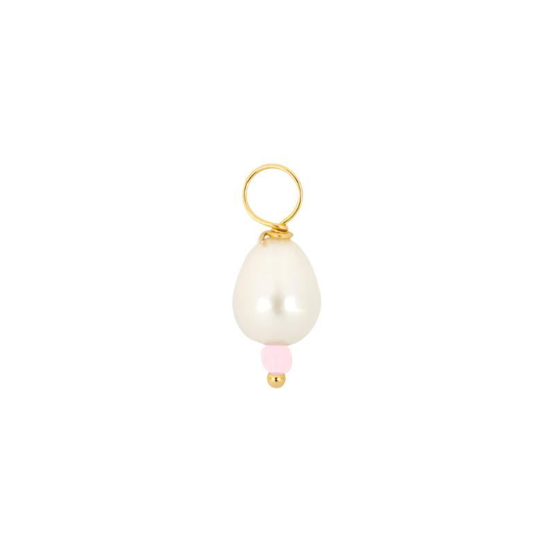frkl. X Damson Madder: Pink Pearl Drop Charm