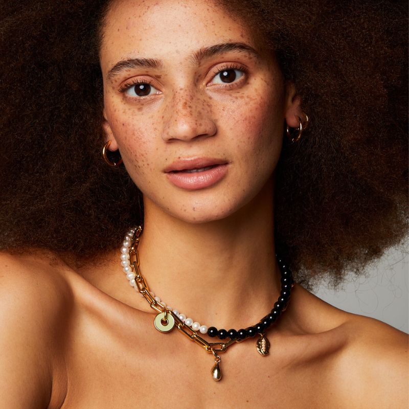 Sphinx Monochrome Necklace