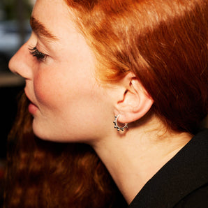 Ladybug hoops