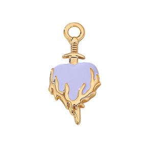 Heart On Fire Charm