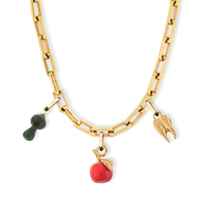 Apple of my eye charm