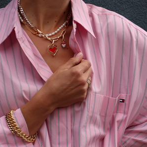 strawberries & cream charm