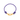 the knotted up bracelet - purple