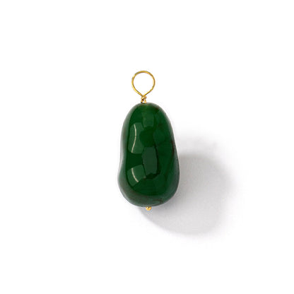 Resin Candy Baroque Pearl - Green