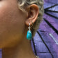 Resin Candy Baroque Pearl - Turquoise