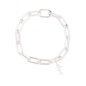 initial bracelet stack