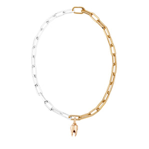 sweet tooth mega mixed metal necklace stack