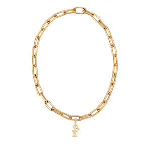 initial necklace stack