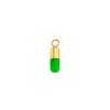 the chill pill charm - green