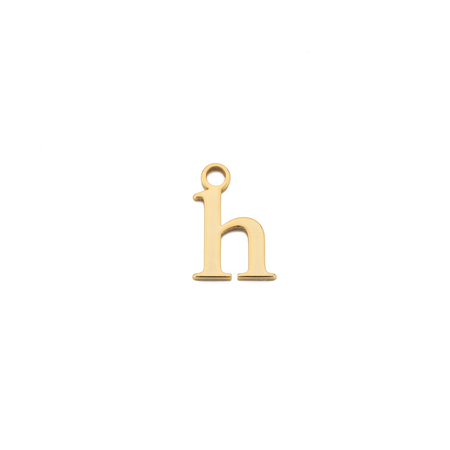 Lower Case Initials 18ct Gold Plate