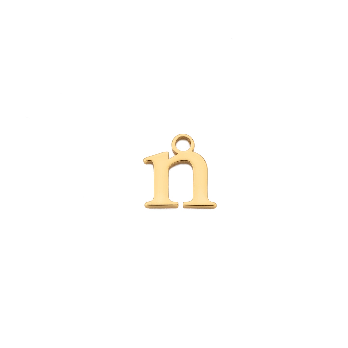 Lower Case Initials 18ct Gold Plate