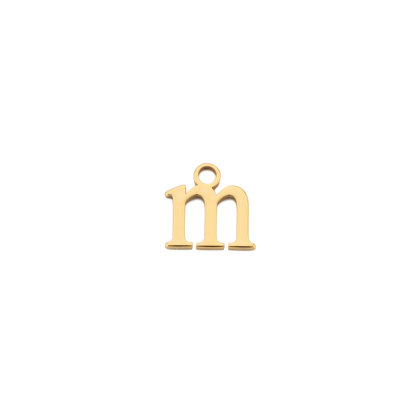 lower case initial gold