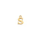 Lower Case Initials 18ct Gold Plate