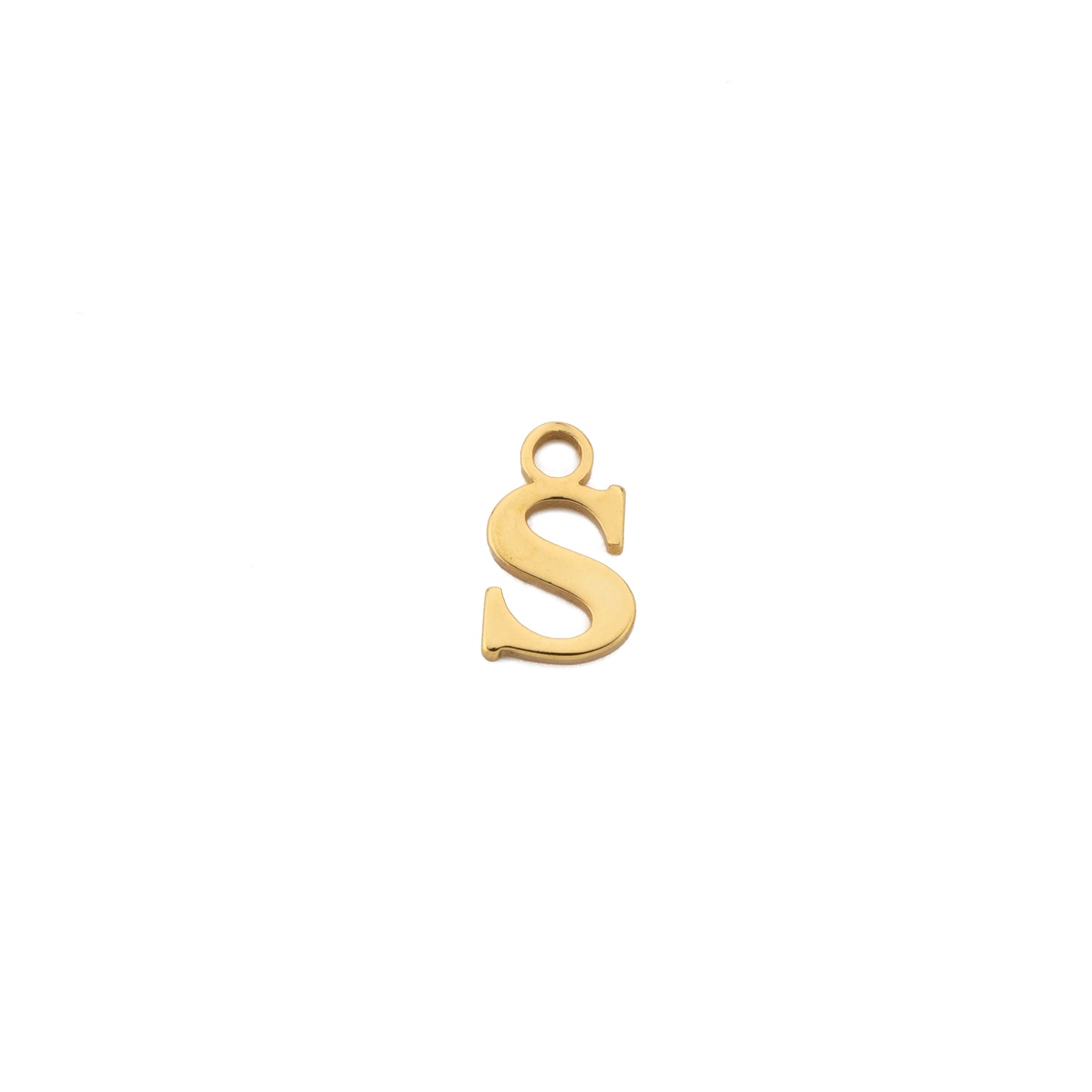 lower case initial gold