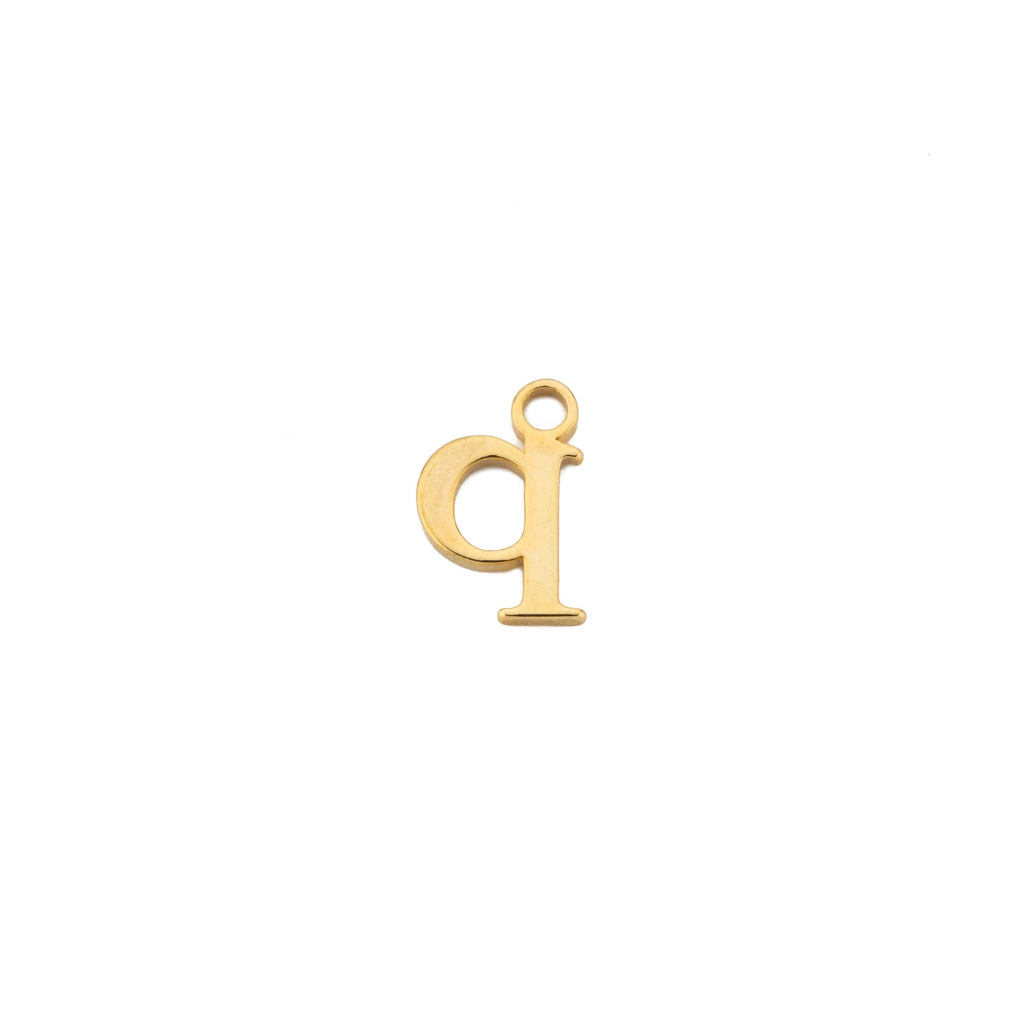 Lower Case Initials 18ct Gold Plate