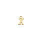 Lower Case Initials 18ct Gold Plate
