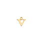 Lower Case Initials 18ct Gold Plate