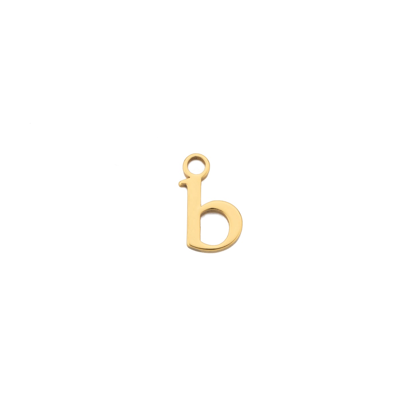 lower case initial gold