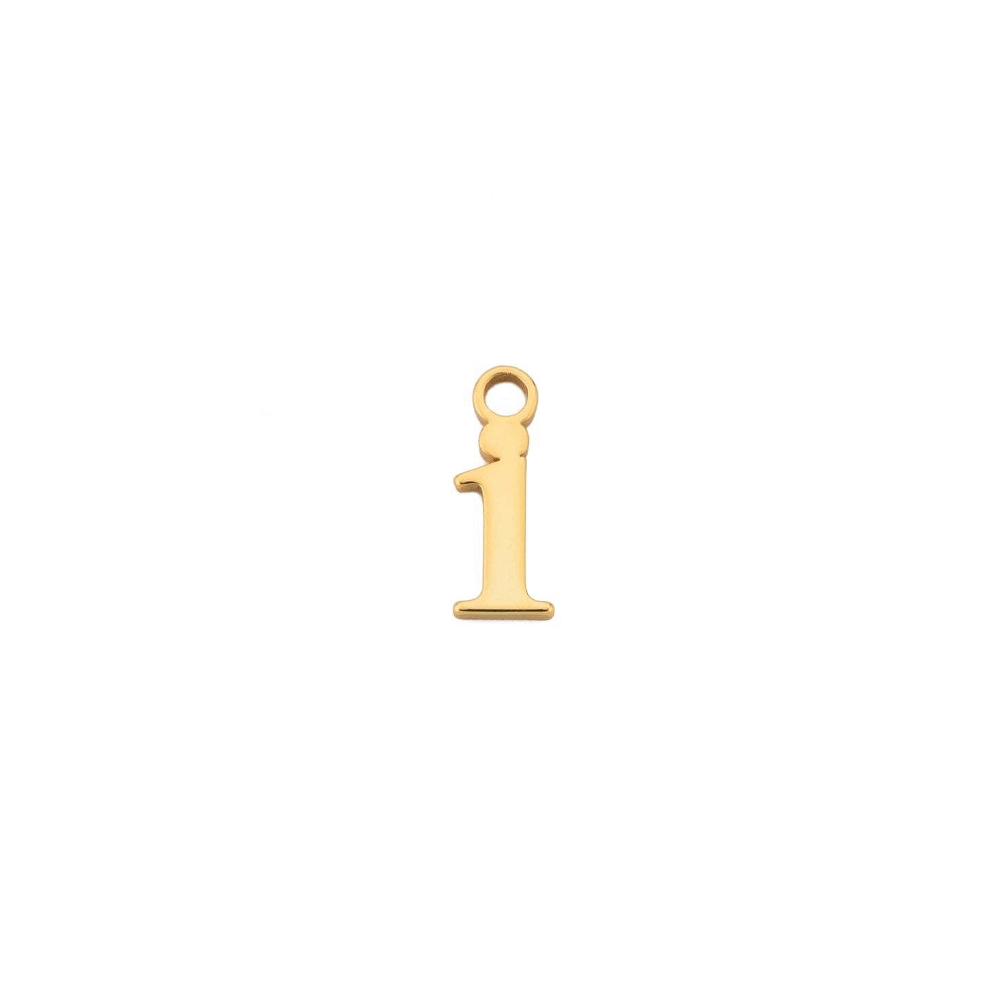 Lower Case Initials 18ct Gold Plate