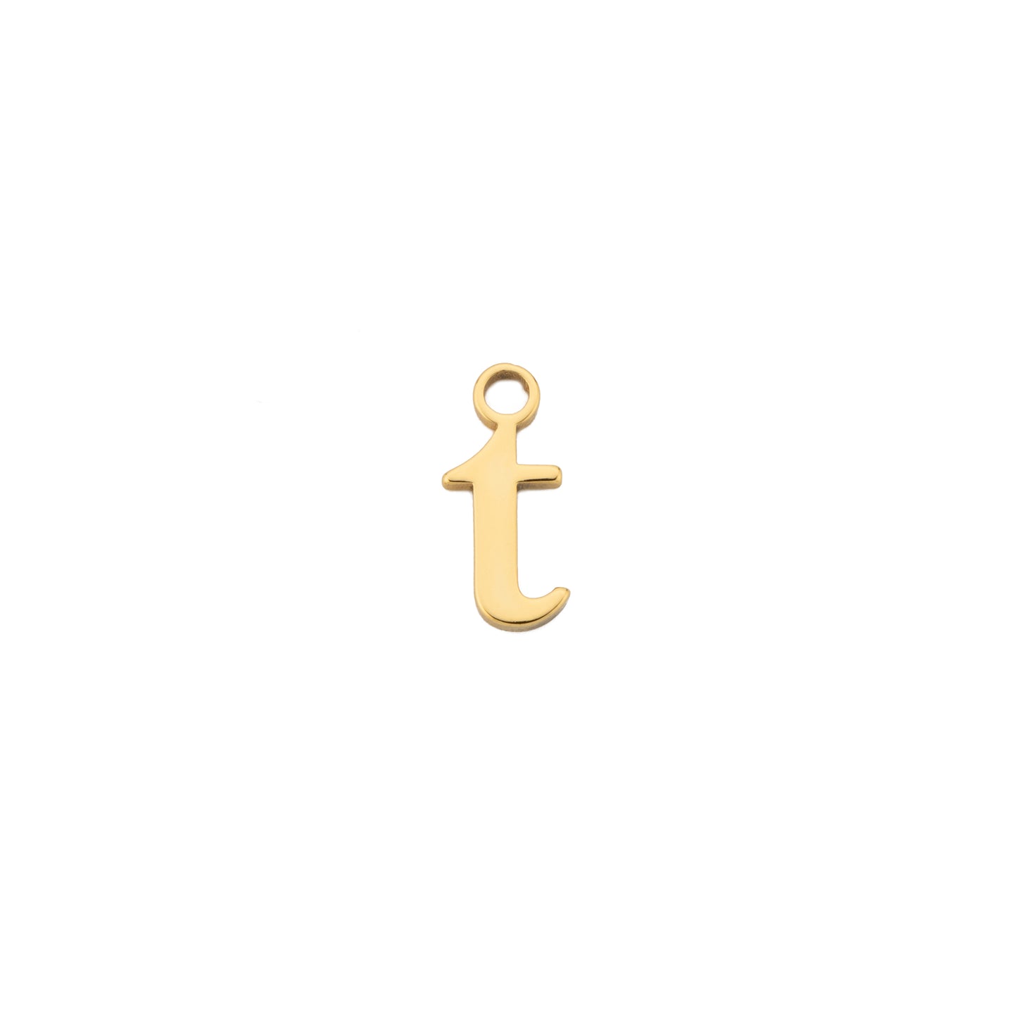 Lower Case Initials 18ct Gold Plate