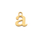 Lower Case Initials 18ct Gold Plate