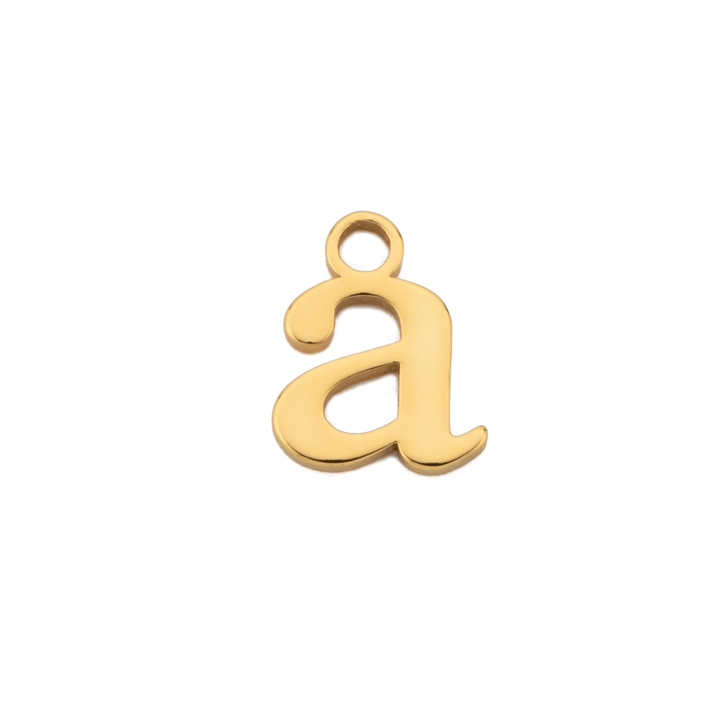 lower case initial gold