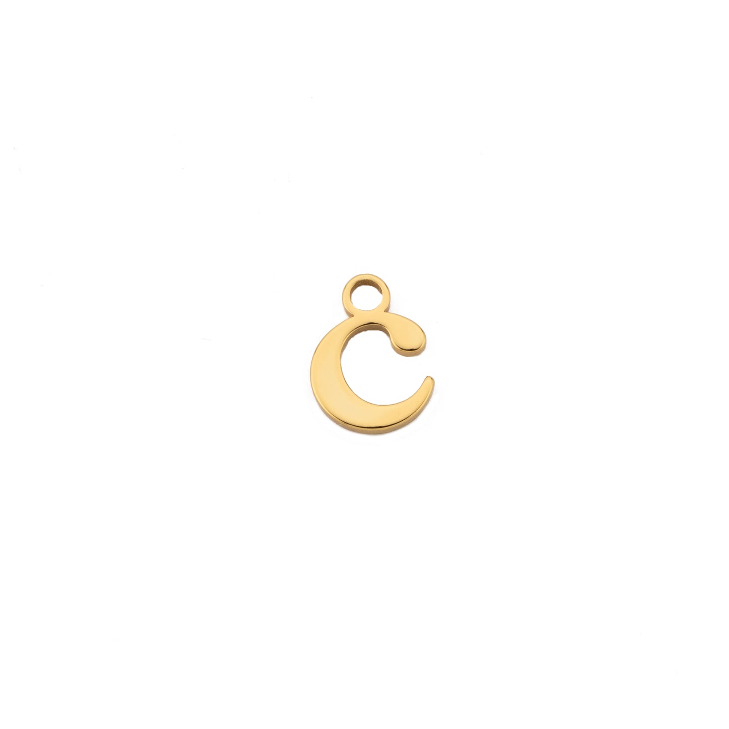 Lower Case Initials 18ct Gold Plate