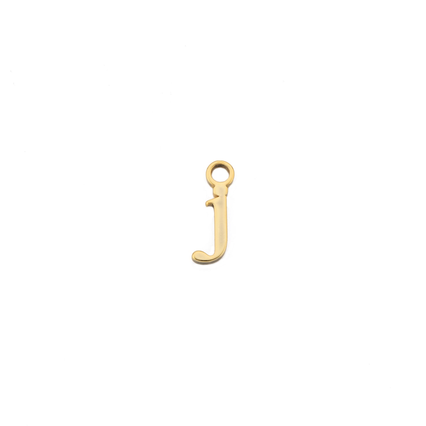 Lower Case Initials 18ct Gold Plate