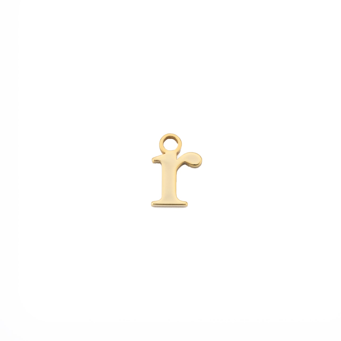 Lower Case Initials 18ct Gold Plate