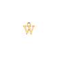 Lower Case Initials 18ct Gold Plate