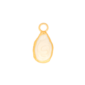 carina oyster shell mother of pearl gold