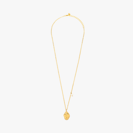 Golden Baroque 'Pearl' Necklace