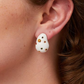 Dotty Enamel Multi Stone Earring