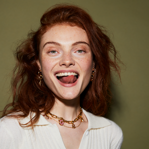 the mega choker gold